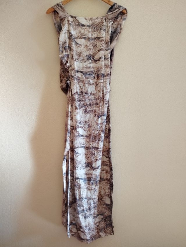 Vestido estampado animal Zara