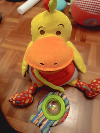 Lote peluches bebe estimulación