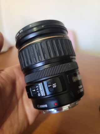 Objetivo canon 28-135 estabilizado