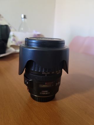 Objetivo canon 28-135 estabilizado