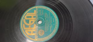 Disco pizarra 78rpm. George Guetaryy