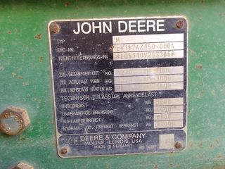 Tractor JOHN DEERE 6110 PREMIUM.