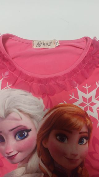 Vestido de las Princesas Elsa y Ana.