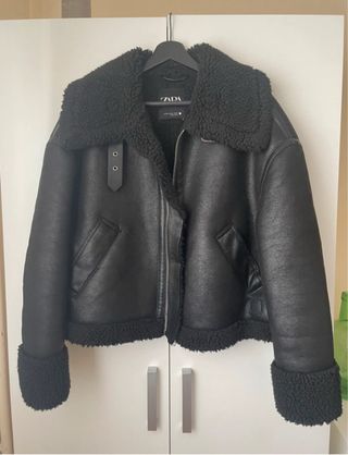 Cazadora biker doble faz