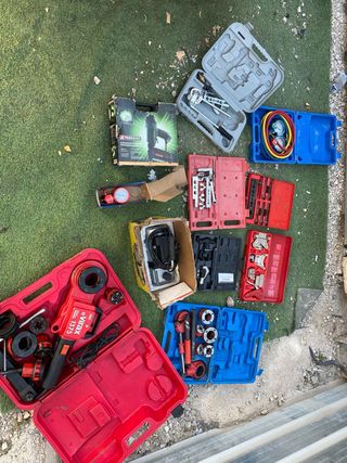 Heramientas de fontanero  se vende el lote entero