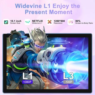 Tablet Android 14, 22GB RAM+128GB ROM