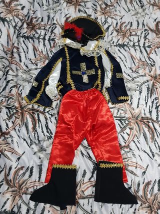 Vestito carnevale moschettiere bambino