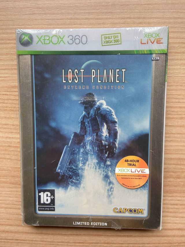 Lost planet xbox 360 precintado ed limitada