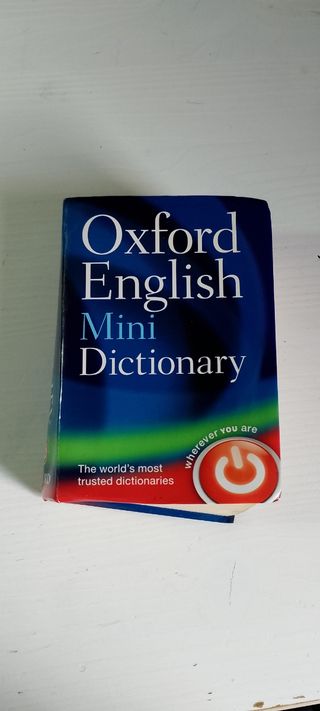 Mini diccionario inglés