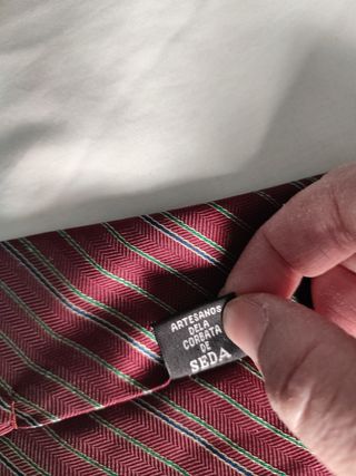 Corbata seda Francisco Pavón 