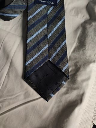 Corbata seda Massimo Dutti 