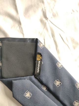 Corbata seda vintage Flander