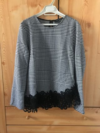 Camisa de cuadros Zara