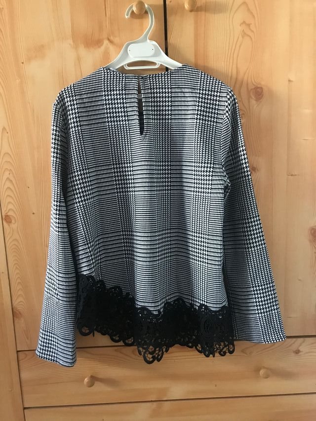 Camisa de cuadros Zara