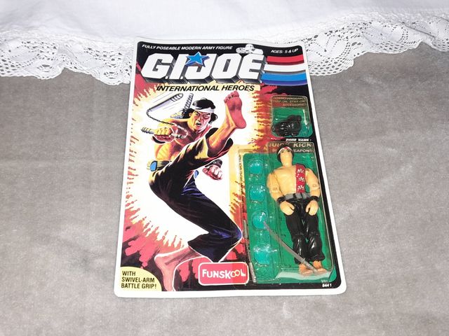 Gijoe Quick Kick en blister nuevo.