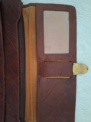 Portafolios de cuero