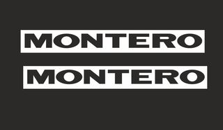 Kit de pegatinas para Mitsubishi Montero laterales