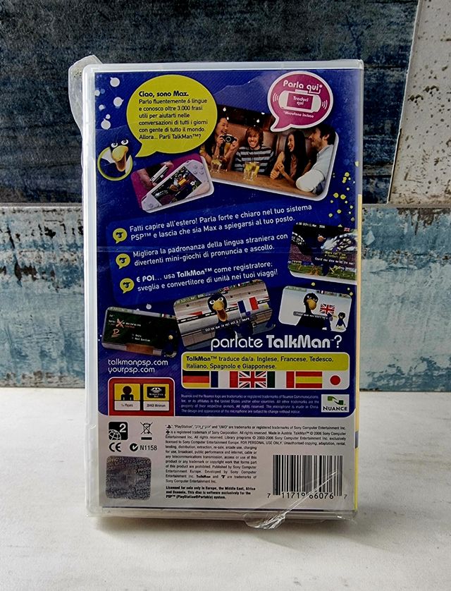 PSP Talkman UFFICIALE ITALIA Sony Playstation