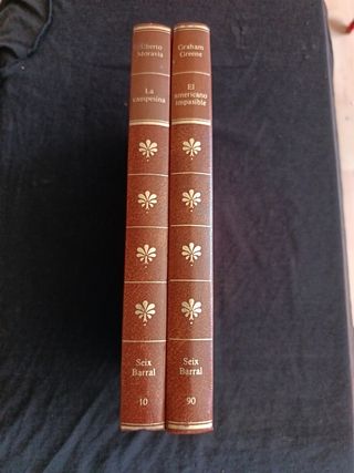 2 libros de obras maestras literatura