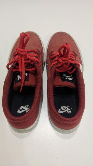 NIKE SB Ante Rojo-granate n 40 (25cm). Como Nuevas