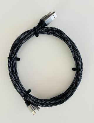 Cables USB - Micro USB 2m corded (2 unidades) tela