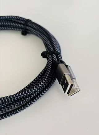 Cables USB - Micro USB 2m corded (2 unidades) tela