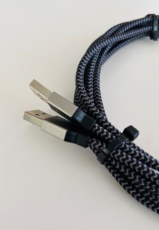 Cables USB - Micro USB 2m corded (2 unidades) tela