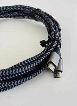 Cables USB - Micro USB 2m corded (2 unidades) tela