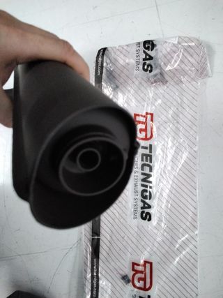 Escape nuevo de vespino cromado o negro