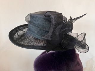 CAPPELLO NERO MAX MARA