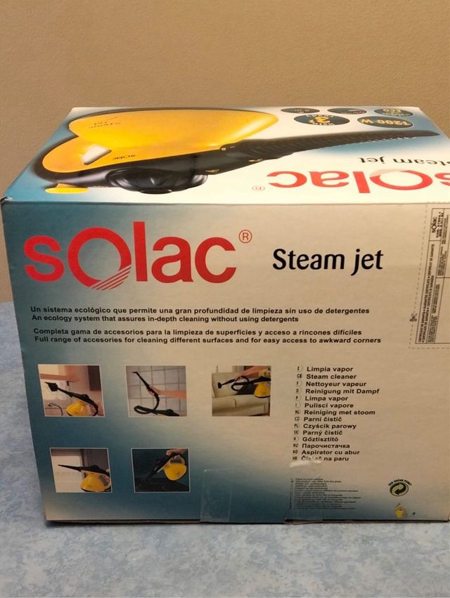 Solac Steam jet Limpiadora de vapor