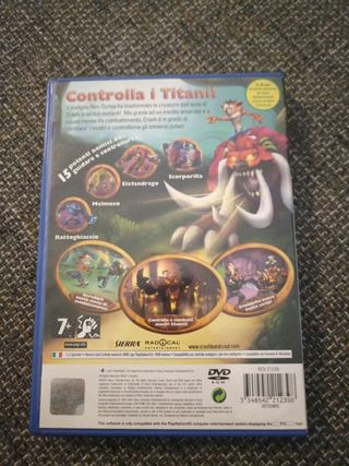 Crash of the titans ps2 PlayStation 2