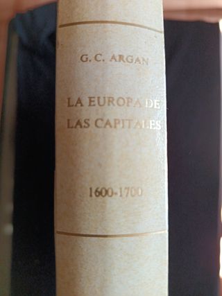 Libro 1964 la Europa de las capitales