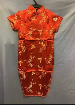 Vestido chino tradicional niñas
