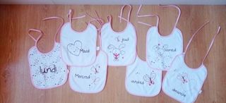 Pijama bebé 1M y 7 baberos