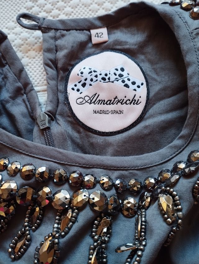 Vestido  de  fiesta,chica, Sra,talla 42,