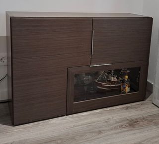 Mueble Tv y vitrina comedor 