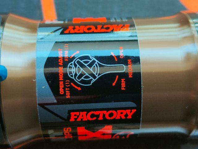 Amortiguador FOX FLOAT FACTORY 165x45mm TRUNNION
