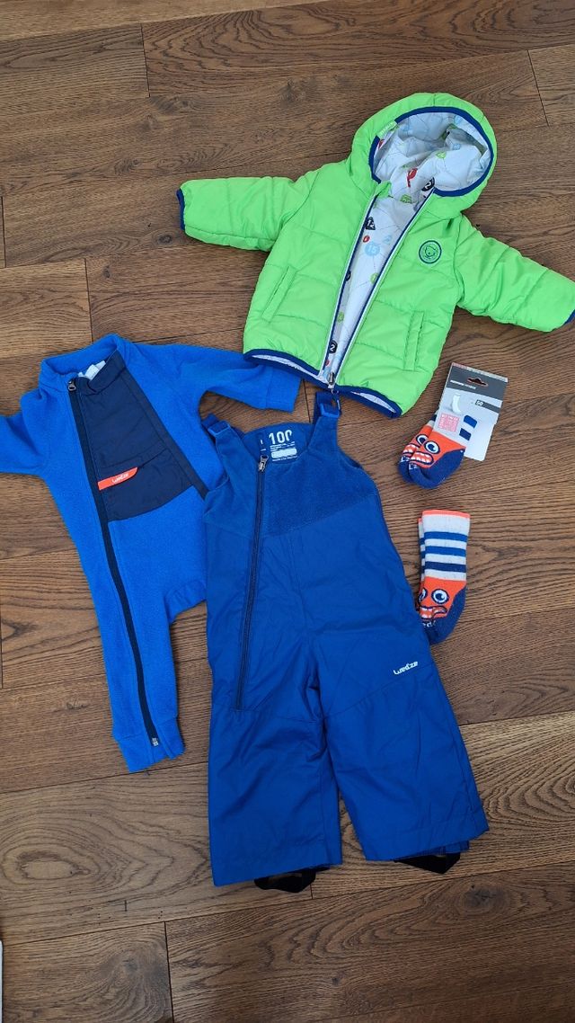 Pantaloni da sci bambino 1 anno