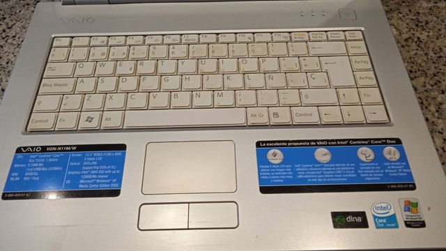 Ordenador portátil Sony