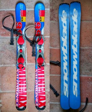 SALOMON スノーブレード MINIMAX 99 バインディング付き Salomon minimax