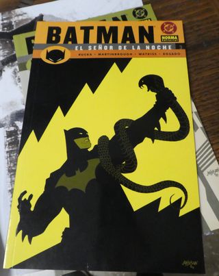 5 COMICS BATMAN EL SEÑOR DE LA NOCHE