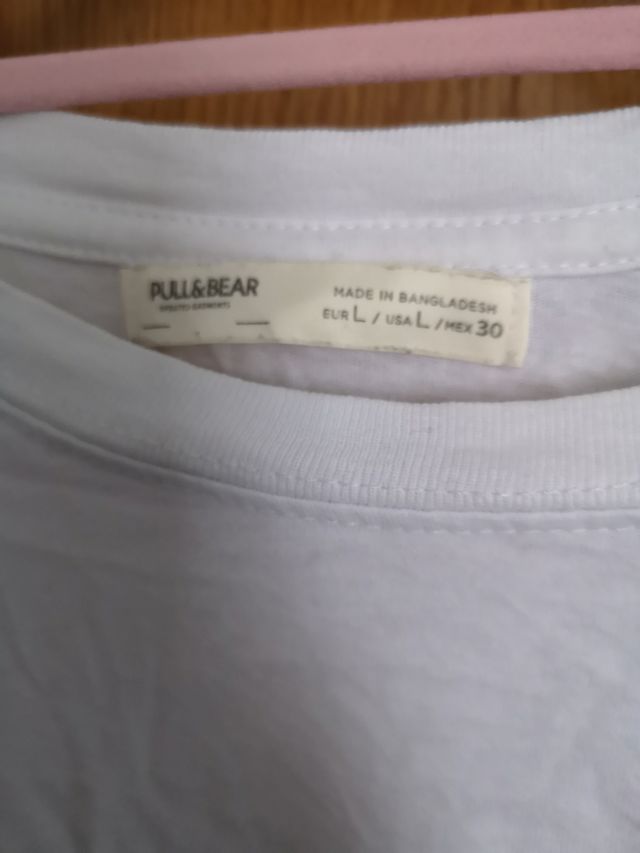 Camiseta Pull and Bear talla L