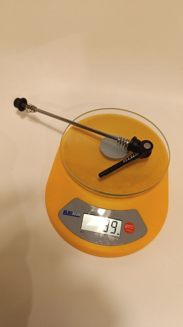 Cierre rápido titanio Lite