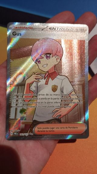 Gus Full Art carta Pokemon PRE
