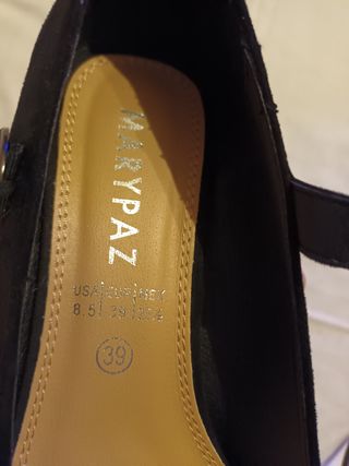 Zapato tacón 