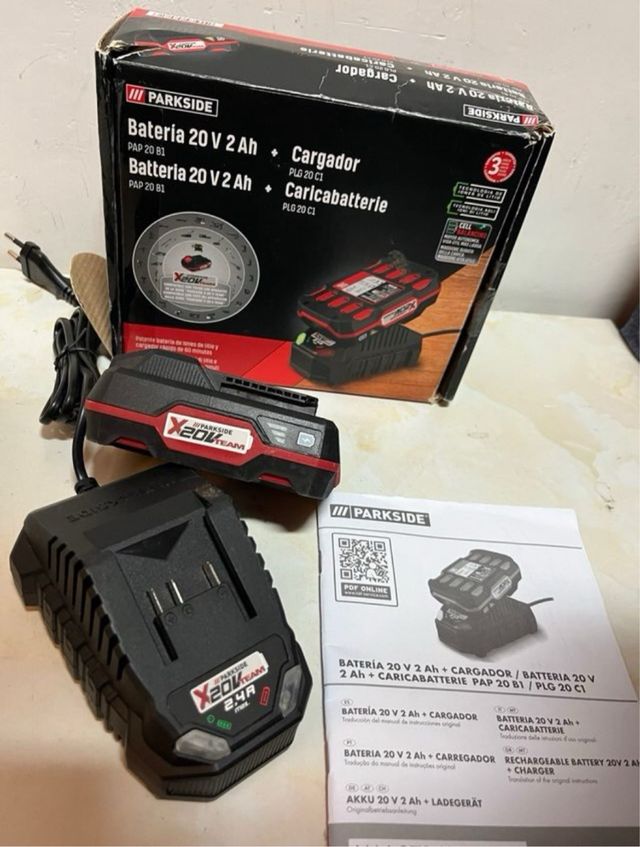 Batteria e caricabatterie Parkside