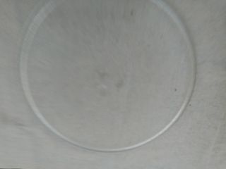 Plato cristal de microondas 