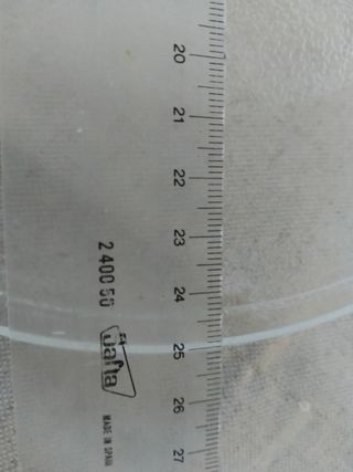 Plato cristal de microondas 