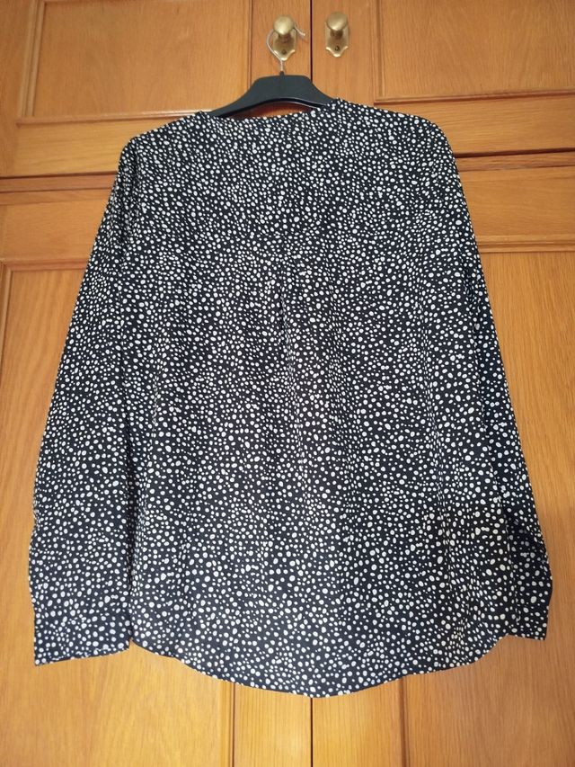 Camisa señora fina manga larga